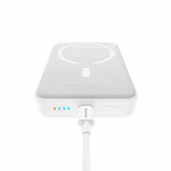 Baseus MAGSAFE MINI AIR WIRELESS POWERBANK 10.000 MAH 20W-BEYAZ, 10000 mAh, Lithium Polymère (LiPo), Blanc