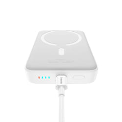 Baseus MAGSAFE MINI AIR WIRELESS POWERBANK 10.000 MAH 20W-BEYAZ banque d'alimentation électrique Lithium Polymère (LiPo) 10000 mAh Blanc