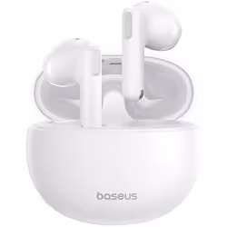 Écouteurs TWS - BASEUS - Bowie E12 - Blanc - Intra-auriculaire - Résistant à la transpiration