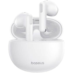 Écouteurs TWS - BASEUS - Bowie E12 - Blanc - Intra-auriculaire - Résistant à la transpiration
