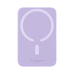 Baseus - Batterie externe Mini Air (P10059002513-00) - Type-C Chargement MagSafe 20W 6000mAh avec câble Type-C 30cm - Violet