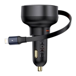 Baseus Enjoyment Pro Universel Noir Allume-cigare Charge rapide Auto