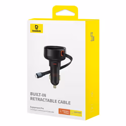 Baseus Enjoyment Pro Universel Noir Allume-cigare Charge rapide Auto