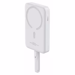 Baseus P1002210B223-00, 10000 mAh, Lithium Polymère (LiPo), Recharge sans fil, 30 W, Blanc