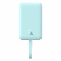 Baseus MAGSAFE MINI TYPE-C WIRELESS POWERBANK 10.000 MAH 30WMAVI banque d'alimentation électrique Lithium Polymère (LiPo) 10000 mAh Recharge sans fil Bleu clair