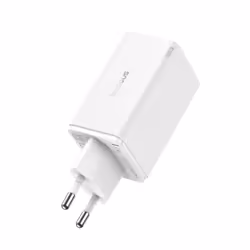 Baseus GAN6 65W ADPTR + 100W C KBL-BYZ chargeur d'appareils mobiles PDA, Tablette, téléphone Blanc Secteur Auto