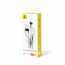 Baseus ENCOK HZ11 3.5MM MİKROFONLU KULAKLIK-SİYAH Noir