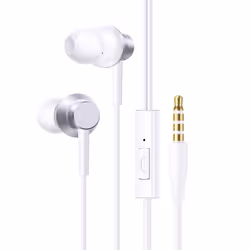 Baseus ENCOK HZ11 3.5MM MİKROFONLU KULAKLIK-BEYAZ, Avec fil, Appels/Musique/Sport/Au quotidien, Casque, Blanc