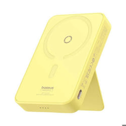 Baseus - Batterie externe MagPro Magnetic PPCXZ05 (P10064101Y23-00) - USB-C 5000mAh 20W MagSafe Câble Type-C 3A 30cm - Jaune