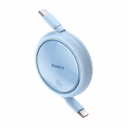 Baseus FREE2DRAW MİNİ RETRACTABLE CHARGİNG CABLE TYPE-C TO TYPE-C 100W 1M GALAXY BLUE câble USB USB 3.2 Gen 2 (3.1 Gen 2) USB C 2 x USB C Bleu