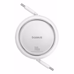 Baseus Free2Pull câble USB 1 m USB C Blanc