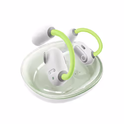 Baseus Eli Sport 1 Casque TWS Crochets auriculaires, Open-ear Appels/Musique USB Type-C Bluetooth Vert clair, Blanc - Vue supplémentaire 3