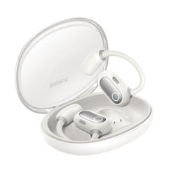 Baseus Eli Sport 1 Casque True Wireless Stereo (TWS) Crochets auriculaires, Open-ear Appels/Musique USB Type-C Bluetooth Blanc