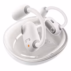 Baseus Eli Sport 1 Casque True Wireless Stereo (TWS) Crochets auriculaires, Open-ear Appels/Musique USB Type-C Bluetooth Blanc