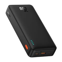 Batterie USB externe Type-C Micro-USB 20 W 20 000 mAh - Baseus Airpow (P10022804113-00) - Noir