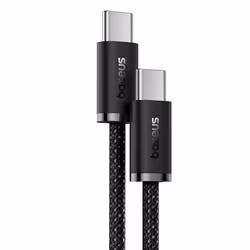 Baseus P10367000111-00, 1 m, USB C, USB C, USB 2.0, 480 Mbit/s, Noir