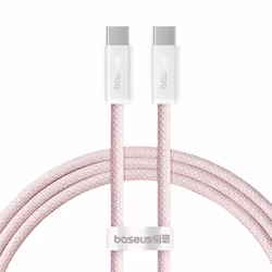 Baseus Dynamic 3 Series Fast Charging Data Cable Type-C to Type-C 100W 1m Baby Pink, 1 m, USB C, USB C, USB 3.2 Gen 2 (3.1 Ge ...