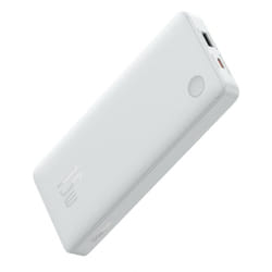 Baseus P10067500213-00 banque d'alimentation électrique 10000 mAh Blanc