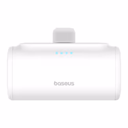 Baseus Compact, 5000 mAh, 20 W, Blanc