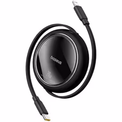 Câble de charge - BASEUS - USB C vers Lightning - 20 W - Rétractable - Compatible iPhone 14/13/12