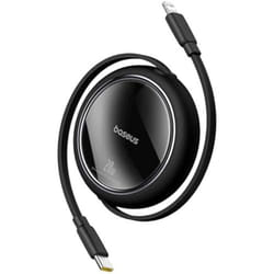 Câble de charge - BASEUS - USB C vers Lightning - 20 W - Rétractable - Compatible iPhone 14/13/12