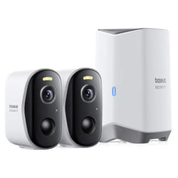 Caméra de surveillance - BASEUS - N1 Plus - 2K - 16 Go - Vision nocturne - IP67