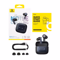 Baseus 35 True Casque Sans fil Type-C Bluetooth Noir - Vue supplémentaire 5