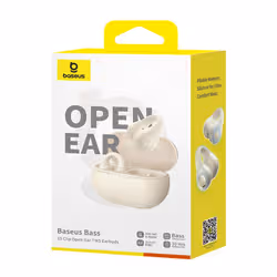 Baseus Bass 15 Clip OWS Casque Sans fil Clip d'oreille Appels/Musique Bluetooth Blanc - Vue supplémentaire 6