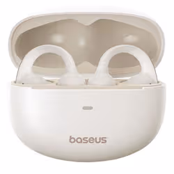 Baseus Bowie MC1 Open-Ear TWS Casque Sans fil Clip d'oreille Appels/Musique Bluetooth Blanc - Vue supplémentaire 5