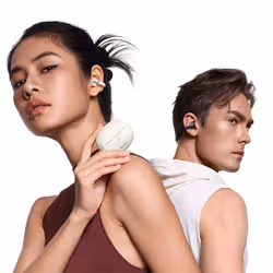 Baseus Bowie MC1 Open-Ear TWS Casque Sans fil Clip d'oreille Appels/Musique Bluetooth Blanc - Vue supplémentaire 7