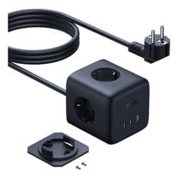 Baseus EnerFill FA11 Universel Noir Secteur Charge rapide Intérieure