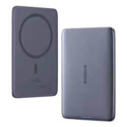Baseus PicoGo Ultra-Slim 5000 mAh Recharge sans fil Gris - Vue supplémentaire 3
