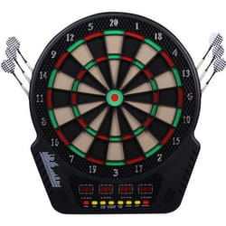 Cible jeu de flechettes électronique professionnel 243 jeux variés noir