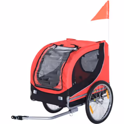 Description générale Cette remorque est parfaite pour transporter facilement et agréablement votre chien lors de vos promenad ...