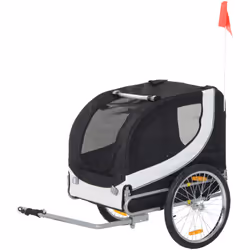 Description générale Cette remorque est idéale pour transporter facilement et agréablement votre chien lors de vos promenades ...