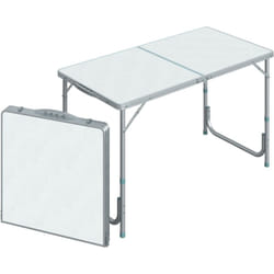 Table de camping reception pliante portable pique-nique buffet en aluminium