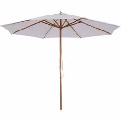 Description générale Ce superbe parasol droit octogonal de grande taille, avec un diamètre de 3 m, vous offre une protection  ...