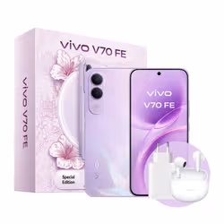 VIVO V70lite Fe 17,4 cm (6.83") Double SIM Android 16.0 5G USB Type-C 8 Go 512 Go 7000 mAh Violet - Vue supplémentaire 2