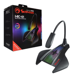 Marvo MIC-01 microphone Noir Microphone de PC