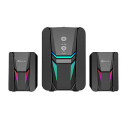 Xtrike Me XDXT612 set d'enceintes 11 W PC/ordinateur portable Noir 2.1 canaux 3 W