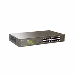 IP-COM Networks G1116P-16-150W commutateur réseau Gigabit Ethernet (10/100/1000) Connexion Ethernet, supportant l'alimentation via ce port (PoE) Gris