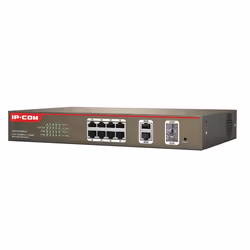 IP-COM Networks S3300-10-PWR-M commutateur réseau Géré L2 Fast Ethernet (10/100) Connexion Ethernet, supportant l'alimentation via ce port (PoE) Gris