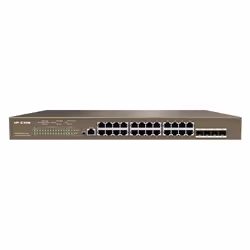 IP-COM Networks G5328P-24-410W, Géré, L3, Gigabit Ethernet (10/100/1000), Connexion Ethernet, supportant l'alimentation via c ...