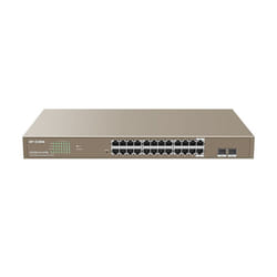 IP-COM Networks G3326P-24-410W commutateur réseau Géré L2 Gigabit Ethernet (10/100/1000) Connexion Ethernet, supportant l'alimentation via ce port (PoE) Gris