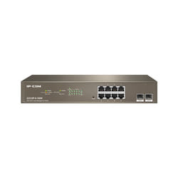 IP-COM Networks G3310P-8-150W commutateur réseau Géré L2 Gigabit Ethernet (10/100/1000) Connexion Ethernet, supportant l'alimentation via ce port (PoE) Gris