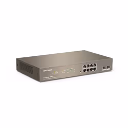 IP-COM Networks G3310P-8-150W commutateur réseau Géré L2 Gigabit Ethernet (10/100/1000) Connexion Ethernet, supportant l'alimentation via ce port (PoE) Gris