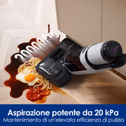 Tineco FloorOne i5 Stretch PLUS Aspirateur traineau Batterie Sec&humide Sans sac Gris 2,5 Ah - Vue supplémentaire 3
