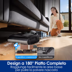 Tineco FloorOne i5 Stretch PLUS Aspirateur traineau Batterie Sec&humide Sans sac Gris 2,5 Ah - Vue supplémentaire 6