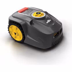 Robot tondeuse autonome Mowox 18cm, 20V, 2,5 Ah, capot en plastique ASA, résistant à l'eau, pour des surfaces jusqu'à 500m²,  ...