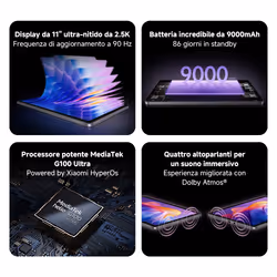 Xiaomi Redmi Pad 2 128 Go 27,9 cm (11") 4 Go Wi-Fi 5 (802.11ac) Gris